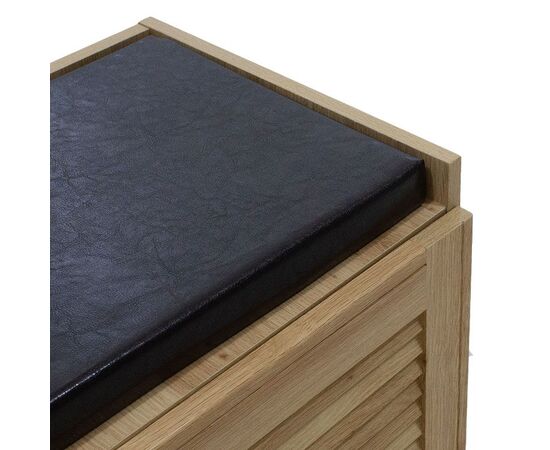 Παπουτσοθήκη-Σκαμπό Crispy pakoworld 9 ζεύγων χρώμα sonoma με μαξιλάρι 94x34,5x60εκ - ΝΤΟΥΛΑΠΙΑ - ΠΑΠΟΥΤΣΟΘΗΚΕΣ στο Milonadakis.gr