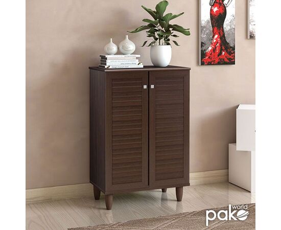 Παπουτσοθήκη-ντουλάπι SANTO pakoworld 10 ζεύγων χρώμα καρυδί 60x34,5x91,5εκ - ΝΤΟΥΛΑΠΙΑ - ΠΑΠΟΥΤΣΟΘΗΚΕΣ στο Milonadakis.gr