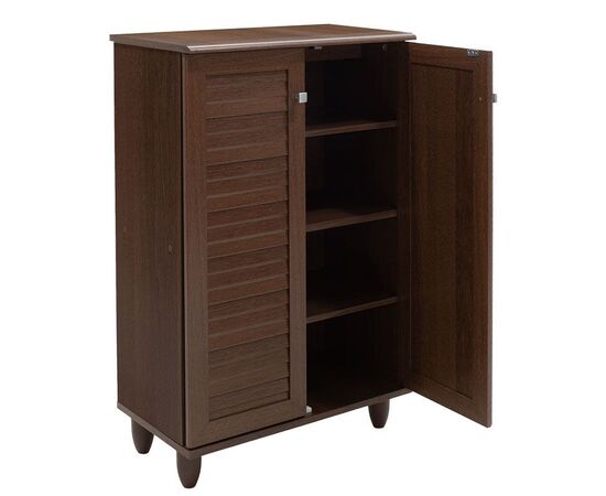 Παπουτσοθήκη-ντουλάπι SANTO pakoworld 10 ζεύγων χρώμα καρυδί 60x34,5x91,5εκ - ΝΤΟΥΛΑΠΙΑ - ΠΑΠΟΥΤΣΟΘΗΚΕΣ στο Milonadakis.gr