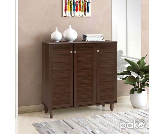 Παπουτσοθήκη-ντουλάπι SANTO pakoworld 16  ζεύγων χρώμα καρυδί 89,5x34,5x91,5εκ - ΝΤΟΥΛΑΠΙΑ - ΠΑΠΟΥΤΣΟΘΗΚΕΣ στο Milonadakis.gr