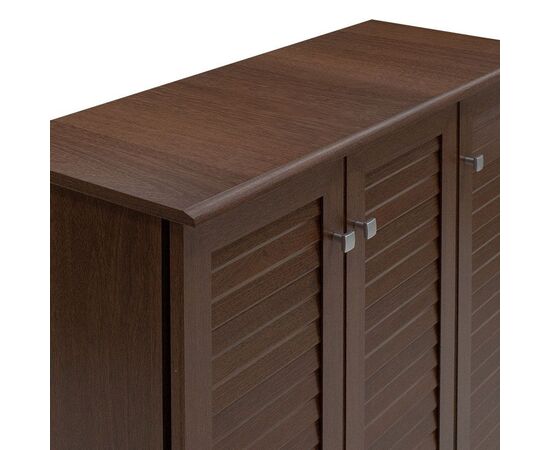 Παπουτσοθήκη-ντουλάπι SANTO pakoworld 16  ζεύγων χρώμα καρυδί 89,5x34,5x91,5εκ - ΝΤΟΥΛΑΠΙΑ - ΠΑΠΟΥΤΣΟΘΗΚΕΣ στο Milonadakis.gr