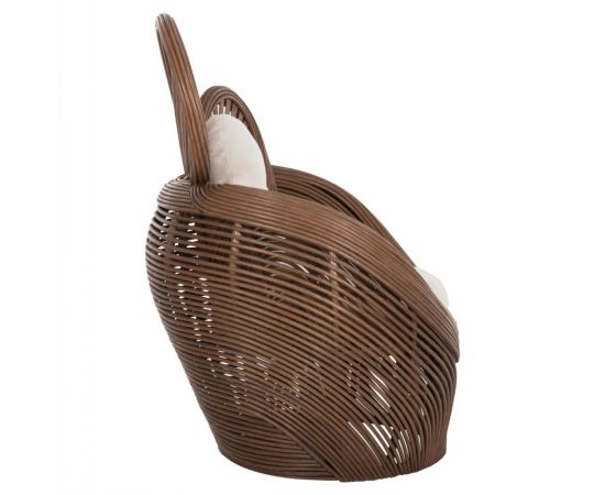 ΠΟΛΥΘΡΟΝΑ CIRCE HM9883 RATTAN ΚΑΦΕ-ΜΑΞΙΛΑΡΙΑ ΕΚΡΟΥ 100x74x112,5Υεκ. - ΚΑΡΕΚΛΕΣ - ΠΟΛΥΘΡΟΝΕΣ στο Milonadakis.gr