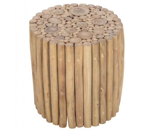 ΤΡΑΠΕΖΙ ΣΑΛΟΝΙΟΥ ΣΤΡΟΓΓΥΛΟ COOTER HM9865 ΚΛΑΔΙΑ TEAK-ΦΥΣΙΚΟ Φ39x40,5Υεκ. - ΤΡΑΠΕΖΑΚΙΑ ΣΑΛΟΝΙΟΥ στο Milonadakis.gr