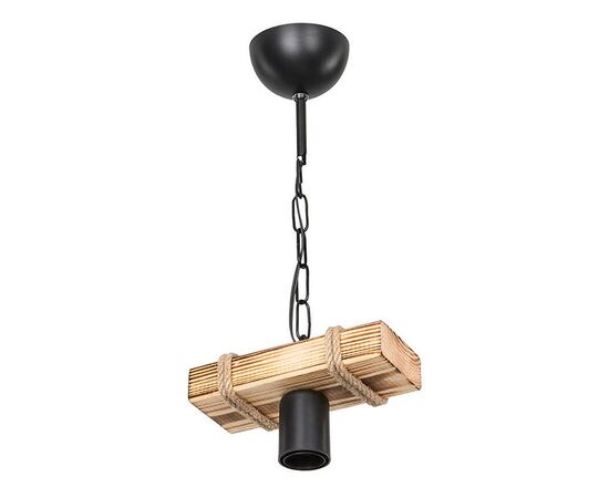 Φωτιστικό οροφής μονόφωτο PWL-1027 pakoworld Ε27 φυσικό-μαύρο 20x10x43εκ - ΦΩΤΙΣΤΙΚΑ ΟΡΟΦΗΣ στο Milonadakis.gr