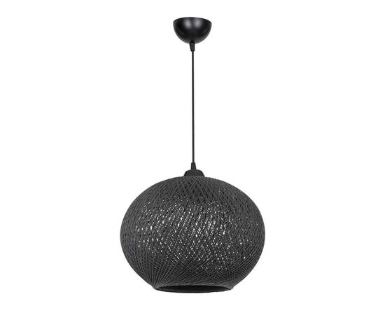 Φωτιστικό οροφής μονόφωτο Leshia pakoworld Ε27 μαύρο Φ38x75εκ - ΦΩΤΙΣΤΙΚΑ ΟΡΟΦΗΣ στο Milonadakis.gr