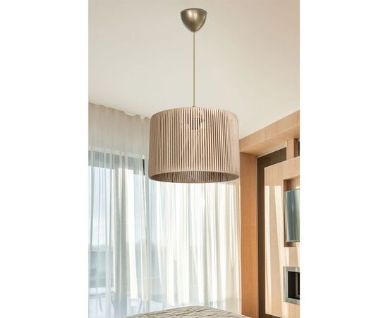 Φωτιστικό οροφής μονόφωτο PWL-1118 pakoworld Ε27 φυσικό Φ30x75εκ - ΦΩΤΙΣΤΙΚΑ ΟΡΟΦΗΣ στο Milonadakis.gr