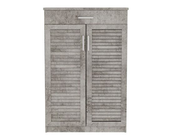 Παπουτσοθήκη-ντουλάπι SANTE pakoworld 20 ζεύγων χρώμα antique ανθρακί 80x37x123εκ - ΝΤΟΥΛΑΠΙΑ - ΠΑΠΟΥΤΣΟΘΗΚΕΣ στο Milonadakis.gr