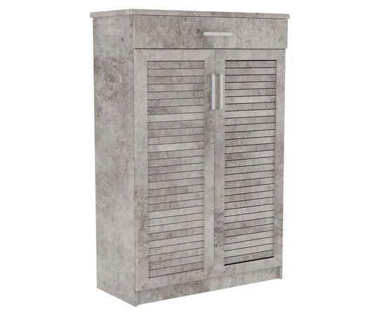 Παπουτσοθήκη-ντουλάπι SANTE pakoworld 20 ζεύγων χρώμα antique ανθρακί 80x37x123εκ - ΝΤΟΥΛΑΠΙΑ - ΠΑΠΟΥΤΣΟΘΗΚΕΣ στο Milonadakis.gr