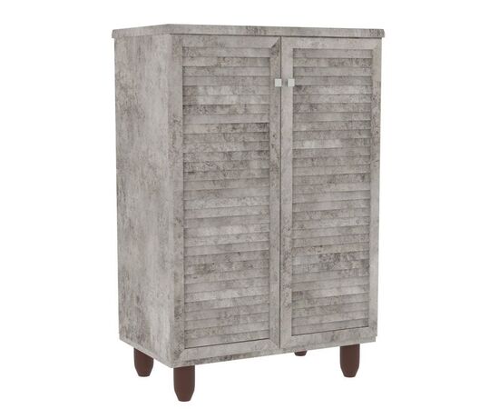 Παπουτσοθήκη-ντουλάπι SANTO pakoworld 10 ζεύγων χρώμα antique ανθρακί 60x34.5x91.5εκ - ΝΤΟΥΛΑΠΙΑ - ΠΑΠΟΥΤΣΟΘΗΚΕΣ στο Milonadakis.gr