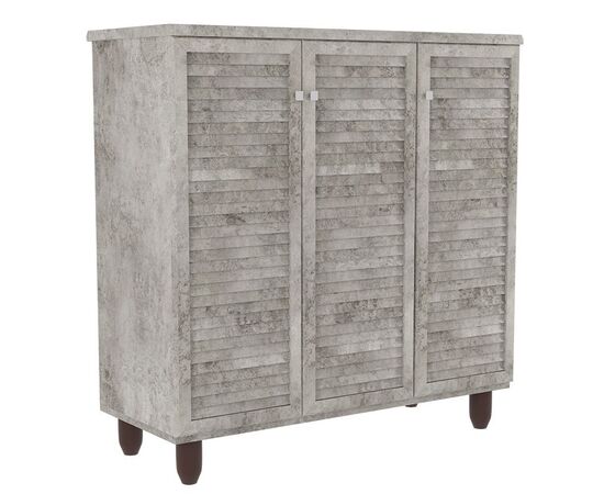 Παπουτσοθήκη-ντουλάπι SANTO pakoworld 16  ζεύγων χρώμα antique ανθρακί 89.5x34.5x91.5εκ - ΝΤΟΥΛΑΠΙΑ - ΠΑΠΟΥΤΣΟΘΗΚΕΣ στο Milonadakis.gr