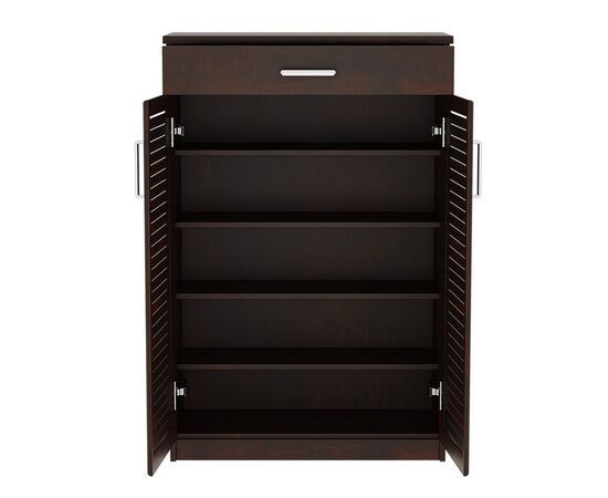 Παπουτσοθήκη-ντουλάπι SANTE pakoworld 20 ζεύγων χρώμα καρυδί 80x37x123εκ - ΝΤΟΥΛΑΠΙΑ - ΠΑΠΟΥΤΣΟΘΗΚΕΣ στο Milonadakis.gr