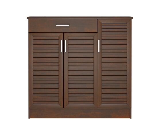 Παπουτσοθήκη-ντουλάπι SANTE pakoworld 30 ζεύγων χρώμα καρυδί 120x37x123εκ - ΝΤΟΥΛΑΠΙΑ - ΠΑΠΟΥΤΣΟΘΗΚΕΣ στο Milonadakis.gr