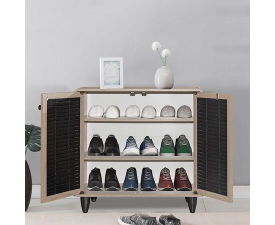 Παπουτσοθήκη-ντουλάπι Ronan pakoworld χρώμα φυσικό 70.5x35x66εκ - ΝΤΟΥΛΑΠΙΑ - ΠΑΠΟΥΤΣΟΘΗΚΕΣ στο Milonadakis.gr