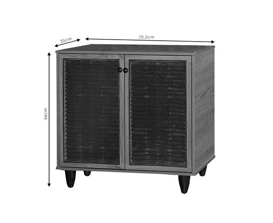 Παπουτσοθήκη-ντουλάπι Ronan pakoworld χρώμα φυσικό 70.5x35x66εκ - ΝΤΟΥΛΑΠΙΑ - ΠΑΠΟΥΤΣΟΘΗΚΕΣ στο Milonadakis.gr