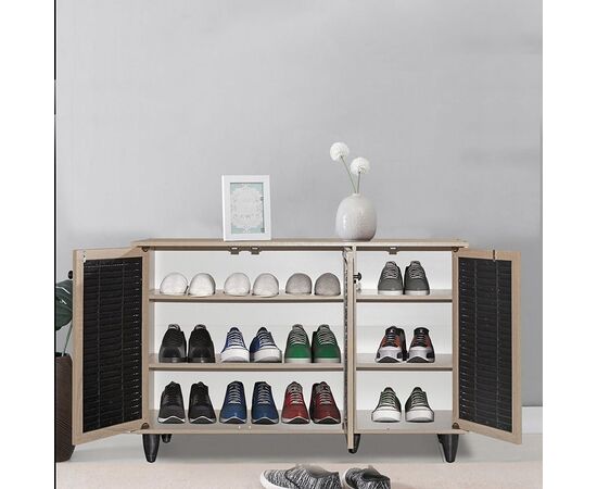 Παπουτσοθήκη-ντουλάπι Ronan pakoworld χρώμα φυσικό 105x35x66εκ - ΝΤΟΥΛΑΠΙΑ - ΠΑΠΟΥΤΣΟΘΗΚΕΣ στο Milonadakis.gr