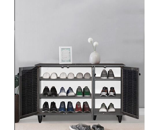 Παπουτσοθήκη-ντουλάπι Ronan pakoworld χρώμα wenge 105x35x66εκ - ΝΤΟΥΛΑΠΙΑ - ΠΑΠΟΥΤΣΟΘΗΚΕΣ στο Milonadakis.gr