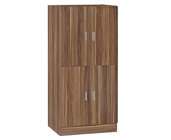 Παπουτσοθήκη-ντουλάπι Felicity pakoworld χρώμα καρυδί 60x32x127εκ - ΝΤΟΥΛΑΠΙΑ - ΠΑΠΟΥΤΣΟΘΗΚΕΣ στο Milonadakis.gr