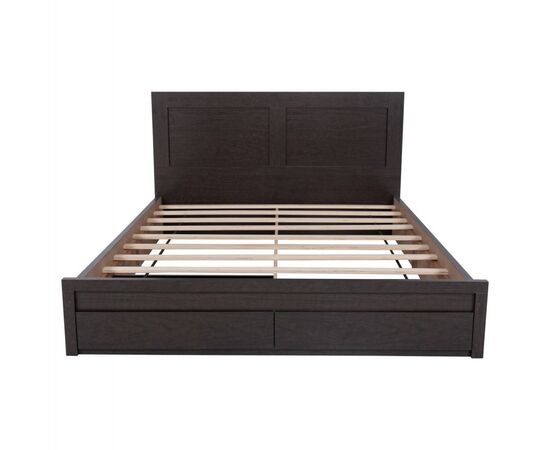 ΚΡΕΒΑΤΙ ΜΕΛΑΜΙΝΗΣ CAPRI HM599.11 ΜΕ 2ΣΥΡΤΑΡΙΑ-WENGE- ΓΙΑ ΣΤΡΩΜΑ 140x200εκ. - ΚΡΕΒΑΤΙΑ στο Milonadakis.gr