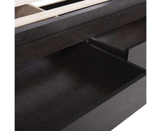 ΚΡΕΒΑΤΙ ΜΕΛΑΜΙΝΗΣ CAPRI HM599.11 ΜΕ 2ΣΥΡΤΑΡΙΑ-WENGE- ΓΙΑ ΣΤΡΩΜΑ 140x200εκ. - ΚΡΕΒΑΤΙΑ στο Milonadakis.gr