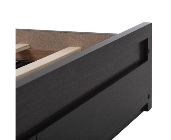 ΚΡΕΒΑΤΙ ΜΕΛΑΜΙΝΗΣ CAPRI HM599.11 ΜΕ 2ΣΥΡΤΑΡΙΑ-WENGE- ΓΙΑ ΣΤΡΩΜΑ 140x200εκ. - ΚΡΕΒΑΤΙΑ στο Milonadakis.gr