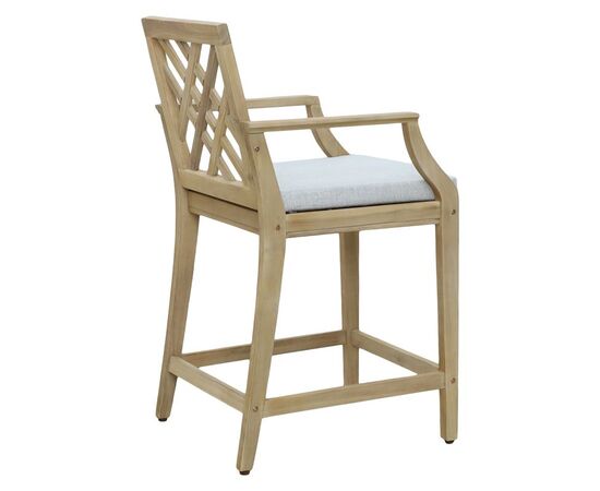 Καρέκλα Amalfi pakoworld μασίφ ξύλο ακακίας-μπεζ ύφασμα 59x63.5x104.9εκ - ΚΑΡΕΚΛΕΣ - ΠΟΛΥΘΡΟΝΕΣ στο Milonadakis.gr