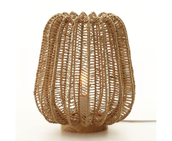 ΕΠΙΤΡΑΠΕΖΙΟ ΦΩΤΙΣΤΙΚΟ HM4350 ΜΕΤΑΛΛΟ ΜΕ PAPER ROPE ΣΕ ΦΥΣΙΚΟ Φ29Χ34Υεκ. - ΕΠΙΤΡΑΠΕΖΙΑ ΦΩΤΙΣΤΙΚΑ στο Milonadakis.gr