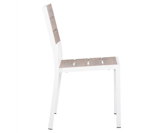 ΚΑΡΕΚΛΑ ΑΛΟΥΜΙΝΙΟΥ SAGA HM6063.01 ΛΕΥΚΗ ΜΕ POLYWOOD 46x52x86Υεκ. - ΚΑΡΕΚΛΕΣ - ΠΟΛΥΘΡΟΝΕΣ στο Milonadakis.gr