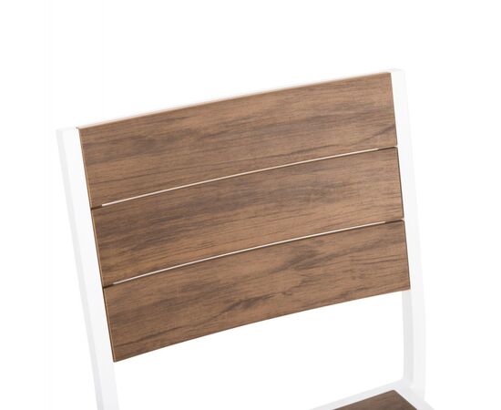 ΚΑΡΕΚΛΑ ΑΛΟΥΜΙΝΙΟΥ SAGA HM6063.01 ΛΕΥΚΗ ΜΕ POLYWOOD 46x52x86Υεκ. - ΚΑΡΕΚΛΕΣ - ΠΟΛΥΘΡΟΝΕΣ στο Milonadakis.gr