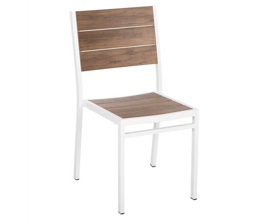 ΚΑΡΕΚΛΑ ΑΛΟΥΜΙΝΙΟΥ SAGA HM6063.01 ΛΕΥΚΗ ΜΕ POLYWOOD 46x52x86Υεκ. - ΚΑΡΕΚΛΕΣ - ΠΟΛΥΘΡΟΝΕΣ στο Milonadakis.gr