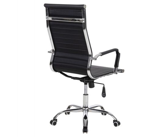 ΚΑΡΕΚΛΑ ΓΡΑΦΕΙΟΥ HM1059.31 ΜΑΥΡΟ PU BOSS ΔΙΕΥΘΥΝΤΟΥ ΠΟΔΙ ΧΡΩΜΙΟΥ 54x57x110Υεκ. - ΚΑΡΕΚΛΕΣ ΓΡΑΦΕΙΟΥ στο Milonadakis.gr
