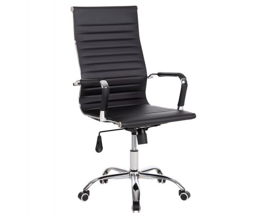 ΚΑΡΕΚΛΑ ΓΡΑΦΕΙΟΥ HM1059.31 ΜΑΥΡΟ PU BOSS ΔΙΕΥΘΥΝΤΟΥ ΠΟΔΙ ΧΡΩΜΙΟΥ 54x57x110Υεκ. - ΚΑΡΕΚΛΕΣ ΓΡΑΦΕΙΟΥ στο Milonadakis.gr