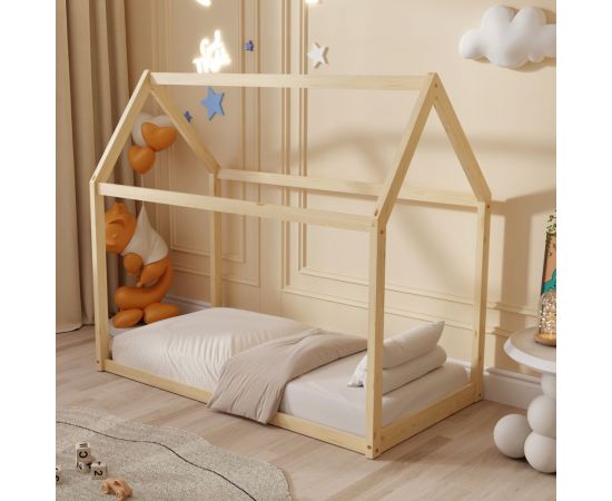 ΚΡΕΒΑΤΙ ΠΑΙΔΙΚΟ PEPE HM677.01 τ.MONTESSORI ΞΥΛΟ ΠΕΥΚΟ ΦΥΣΙΚΟ- 190x90εκ - ΠΑΙΔΙΚΟ ΔΩΜΑΤΙΟ στο Milonadakis.gr