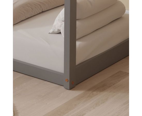 ΚΡΕΒΑΤΙ ΠΑΙΔΙΚΟ PEPE HM677.05 τ.MONTESSORI ΞΥΛΟ ΠΕΥΚΟ ΓΚΡΙ- 190x90εκ - ΠΑΙΔΙΚΟ ΔΩΜΑΤΙΟ στο Milonadakis.gr