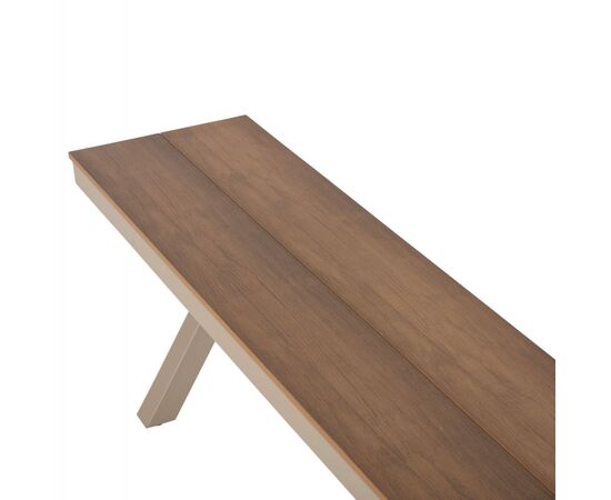 ΠΑΓΚΑΚΙ ΑΛΟΥΜΙΝΙΟΥ TAWNEE HM6040.04 ΣΑΜΠΑΝΙ-POLYWOOD ΚΑΘΙΣΜΑ ΦΥΣΙΚΟ 220x36x44,5Υεκ. - ΠΑΓΚΑΚΙΑ στο Milonadakis.gr