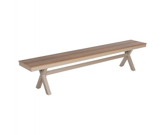 ΠΑΓΚΑΚΙ ΑΛΟΥΜΙΝΙΟΥ TAWNEE HM6040.04 ΣΑΜΠΑΝΙ-POLYWOOD ΚΑΘΙΣΜΑ ΦΥΣΙΚΟ 220x36x44,5Υεκ. - ΠΑΓΚΑΚΙΑ στο Milonadakis.gr