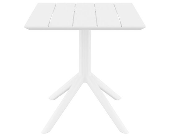 PARIS WHITE 70X70X74εκ. ΤΡΑΠΕΖΙ ΠΟΛ/ΝΙΟΥ - ΤΡΑΠΕΖΙΑ ΕΞ. ΧΩΡΟΥ στο Milonadakis.gr