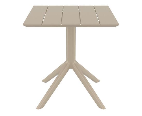 PARIS TAUPE 70X70X74εκ. ΤΡΑΠΕΖΙ ΠΟΛ/ΝΙΟΥ - ΤΡΑΠΕΖΙΑ ΕΞ. ΧΩΡΟΥ στο Milonadakis.gr