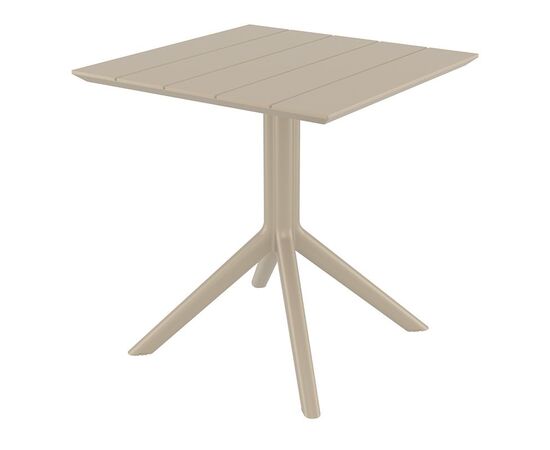 PARIS TAUPE 70X70X74εκ. ΤΡΑΠΕΖΙ ΠΟΛ/ΝΙΟΥ - ΤΡΑΠΕΖΙΑ ΕΞ. ΧΩΡΟΥ στο Milonadakis.gr