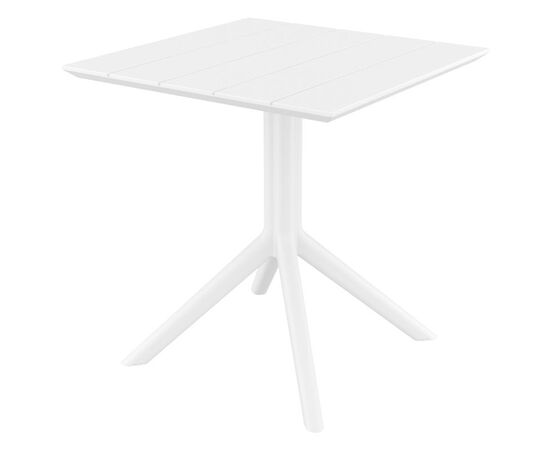 PARIS WHITE 80X80X74εκ. ΤΡΑΠΕΖΙ ΠΟΛ/ΝΙΟΥ - ΤΡΑΠΕΖΙΑ ΕΞ. ΧΩΡΟΥ στο Milonadakis.gr