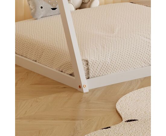 ΚΡΕΒΑΤΙ ΠΑΙΔΙΚΟ MUNK HM681.03 τ.MONTESSORI ΜΑΣΙΦ ΞΥΛΟ ΠΕΥΚΟΥ ΛΕΥΚΟ- 190x90εκ - ΠΑΙΔΙΚΟ ΔΩΜΑΤΙΟ στο Milonadakis.gr