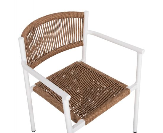 ΠΟΛΥΘΡΟΝΑ ΑΛΟΥΜΙΝΙΟΥ STER HM5786.11 ΛΕΥΚΗ-ΣΥΝΘ.RATTAN ΜΠΕΖ 55,5x53x78Υεκ. - ΚΑΡΕΚΛΕΣ - ΠΟΛΥΘΡΟΝΕΣ στο Milonadakis.gr