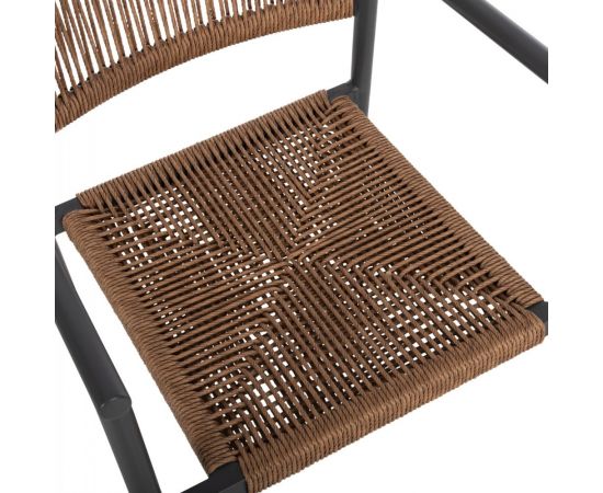 ΠΟΛΥΘΡΟΝΑ ΑΛΟΥΜΙΝΙΟΥ STER HM5786.12 ΑΝΘΡΑΚΙ-ΣΥΝΘ.RATTAN ΜΠΕΖ 55,5x53x78Υεκ. - ΚΑΡΕΚΛΕΣ - ΠΟΛΥΘΡΟΝΕΣ στο Milonadakis.gr