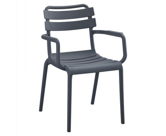 ΠΟΛΥΘΡΟΝΑ ΠΟΛΥΠΡΟΠΥΛΕΝΙΟΥ PHILLY HM6123.03 ΓΚΡΙ 58,5x49x83,5Υεκ. - ΚΑΡΕΚΛΕΣ - ΠΟΛΥΘΡΟΝΕΣ στο Milonadakis.gr
