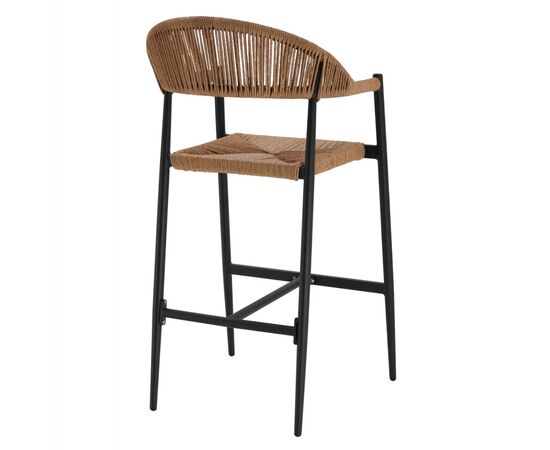 ΣΚΑΜΠΟ BAR ΑΛΟΥΜΙΝΙΟΥ GREGG HM5788.12 ΑΝΘΡΑΚΙ-ΜΠΕΖ ΤΗΣ ΑΜΜΟΥ ΣΥΝΘ.RATTAN 54x57x106Υεκ - ΣΚΑΜΠΩ στο Milonadakis.gr