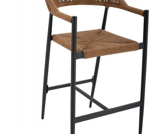 ΣΚΑΜΠΟ BAR ΑΛΟΥΜΙΝΙΟΥ GREGG HM5788.12 ΑΝΘΡΑΚΙ-ΜΠΕΖ ΤΗΣ ΑΜΜΟΥ ΣΥΝΘ.RATTAN 54x57x106Υεκ - ΣΚΑΜΠΩ στο Milonadakis.gr