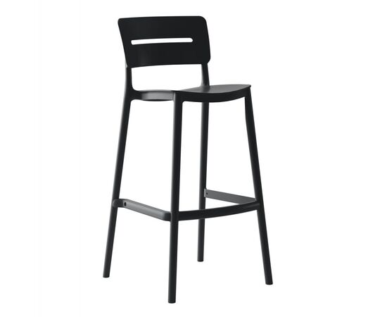 ΣΚΑΜΠΟ BAR ΠΟΛΥΠΡΟΠΥΛΕΝΙΟΥ SNOD2 HM6100.02 ΜΑΥΡΟ 37,2x50x101,5Υεκ. - ΣΚΑΜΠΩ στο Milonadakis.gr