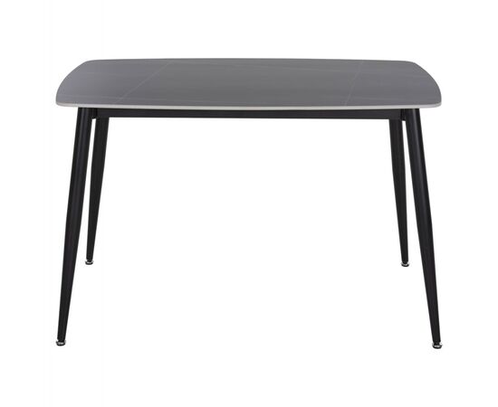 ΤΡΑΠΕΖΙ RAVEN HM9854.02 ΚΕΡΑΜΙΚΟ TOP ΜΑΥΡΟ ΜΑΡΜΑΡΟ-ΜΑΥΡΟ ΜΕΤΑΛΛΟ 117,5x67,5x76Υεκ. - ΤΡΑΠΕΖΙΑ ΚΟΥΖΙΝΑΣ στο Milonadakis.gr