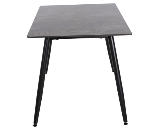 ΤΡΑΠΕΖΙ RAVEN HM9856 ΚΕΡΑΜΙΚΟ TOP ΑΝΘΡΑΚΙ ΜΑΡΜΑΡΟ-ΜΑΥΡΟ ΜΕΤΑΛΛΟ 140x80x76Υεκ. - ΤΡΑΠΕΖΙΑ ΚΟΥΖΙΝΑΣ στο Milonadakis.gr