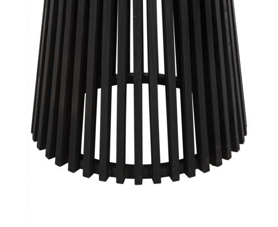 ΤΡΑΠΕΖΙ ΤΡΑΠΕΖΑΡΙΑΣ FRANTZ HM9457.12 ΜΑΣΙΦ MINDI ΞΥΛΟ ΣΕ ΜΑΥΡΟ Φ150x75Υεκ - ΤΡΑΠΕΖΙΑ ΚΟΥΖΙΝΑΣ στο Milonadakis.gr
