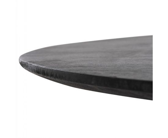ΤΡΑΠΕΖΙ ΤΡΑΠΕΖΑΡΙΑΣ FRANTZ HM9457.12 ΜΑΣΙΦ MINDI ΞΥΛΟ ΣΕ ΜΑΥΡΟ Φ150x75Υεκ - ΤΡΑΠΕΖΙΑ ΚΟΥΖΙΝΑΣ στο Milonadakis.gr
